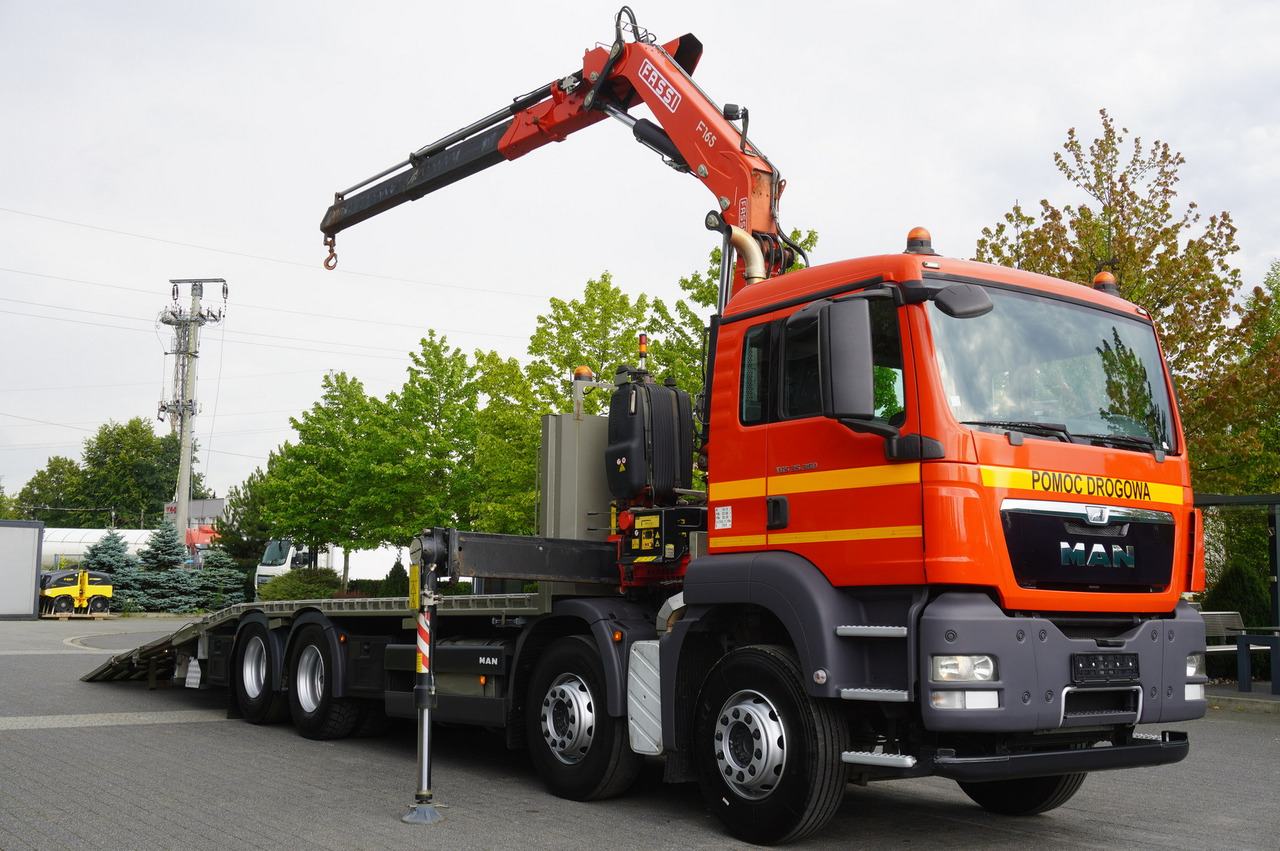 MAN TGS 35.360 E5 8x2 / FASSI F165 / 5.4 T cap. / 8.25 m reach - Caminhão reboque: foto 2 MAN TGS 35.360 E5 8x2 / FASSI F165 / 5.4 T cap. / 8.25 m reach - Caminhão reboque: foto 2