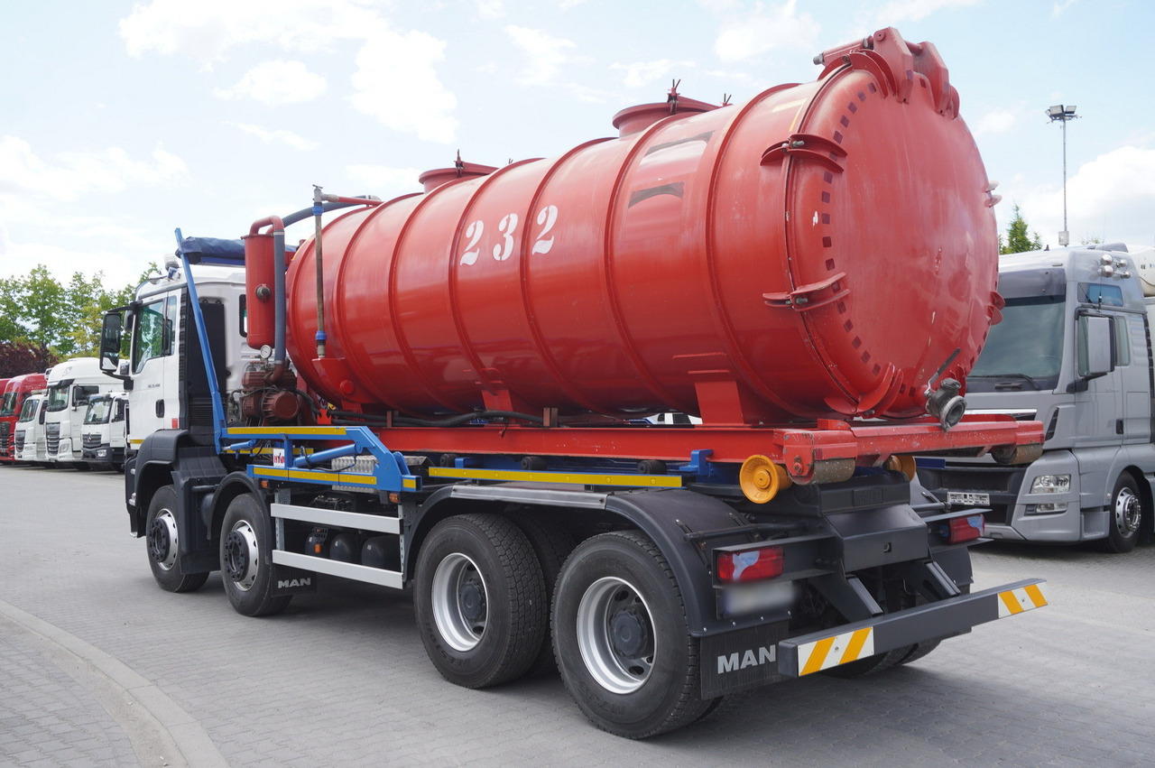 MAN TGS 35.400 8 × 4 E5 / HYVA HOOK LIFT 32.56 SE / Septic barrel 13000 L - Cisterna de chorume: foto 5 MAN TGS 35.400 8 × 4 E5 / HYVA HOOK LIFT 32.56 SE / Septic barrel 13000 L - Cisterna de chorume: foto 5