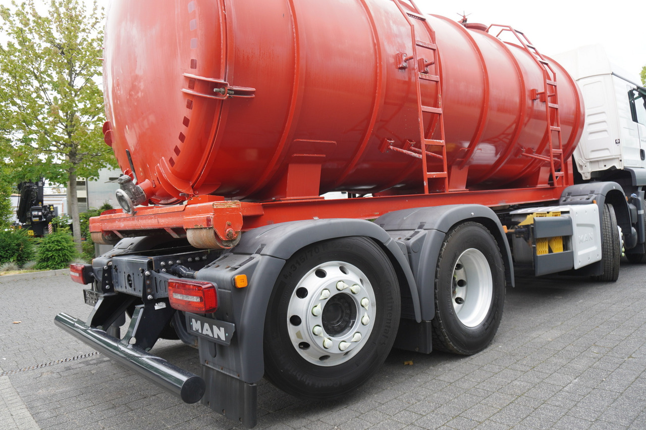 Cisterna de chorume MAN TGS 35.420 8×2 / NEW septic barrel 13000 L / 3 steered axles: foto 13