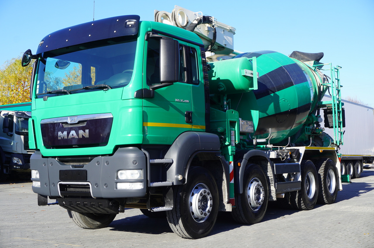 MAN TGS 35.480 8x4 Concrete Mixer Pump truck / Putzmeister M24-3 / 1600 MTH! - Camião betoneira: foto 2 MAN TGS 35.480 8x4 Concrete Mixer Pump truck / Putzmeister M24-3 / 1600 MTH! - Camião betoneira: foto 2