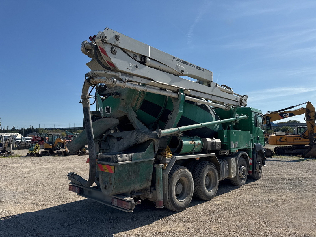 MAN TGS 35.480 8x4 Concrete Mixer Pump truck / Putzmeister M24-3 / 1600 MTH! - Autobomba de betão: foto 3 MAN TGS 35.480 8x4 Concrete Mixer Pump truck / Putzmeister M24-3 / 1600 MTH! - Autobomba de betão: foto 3