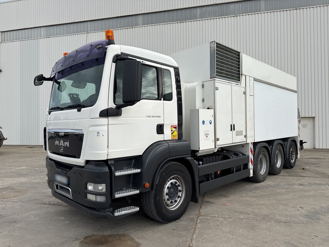 MAN TGS 35.480 8x4 / MTS 4A14T 36.000V vacuum truck / 10 m3 - Caminhão limpa fossa: foto 2 MAN TGS 35.480 8x4 / MTS 4A14T 36.000V vacuum truck / 10 m3 - Caminhão limpa fossa: foto 2