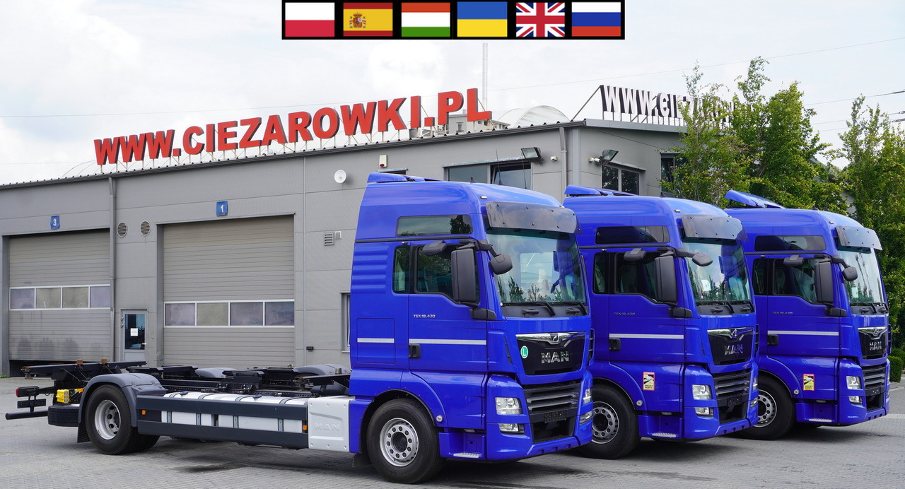 MAN TGX 18.430 / BDF / sleeping cab / 2021 / 4 units - Camião transportador de contêineres/ Caixa móvel: foto 1 MAN TGX 18.430 / BDF / sleeping cab / 2021 / 4 units - Camião transportador de contêineres/ Caixa móvel: foto 1