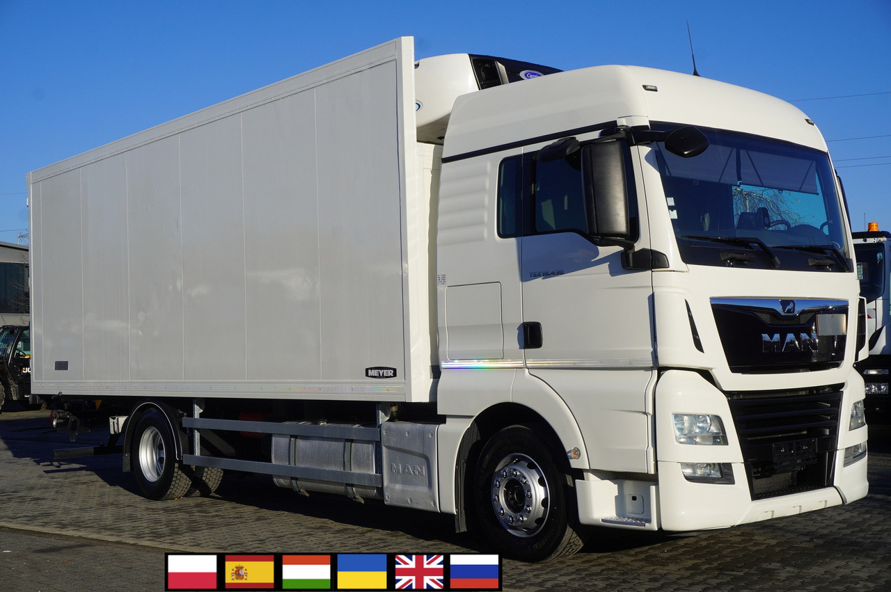 MAN TGX 18.430 E6 / Meyer 19 EPAL refrigerator / Sleeper cab - Camião frigorífico: foto 1 MAN TGX 18.430 E6 / Meyer 19 EPAL refrigerator / Sleeper cab - Camião frigorífico: foto 1
