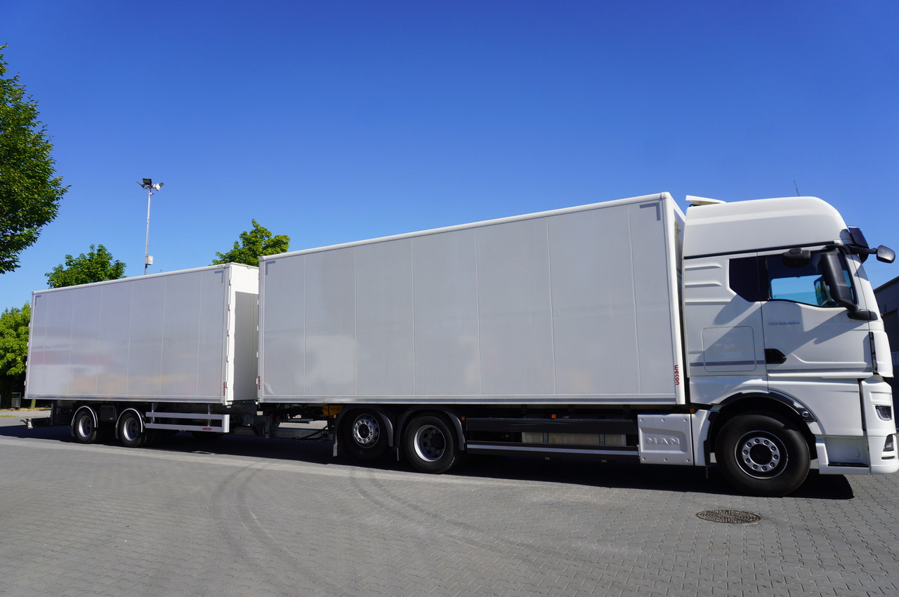 MAN TGX 26.480 6×2-2 LL CH NEW / 19 EPAL box / New Wecon walkthrough box trailer 19 EPAL / 2025.06 !!! - Camião furgão: foto 2 MAN TGX 26.480 6×2-2 LL CH NEW / 19 EPAL box / New Wecon walkthrough box trailer 19 EPAL / 2025.06 !!! - Camião furgão: foto 2