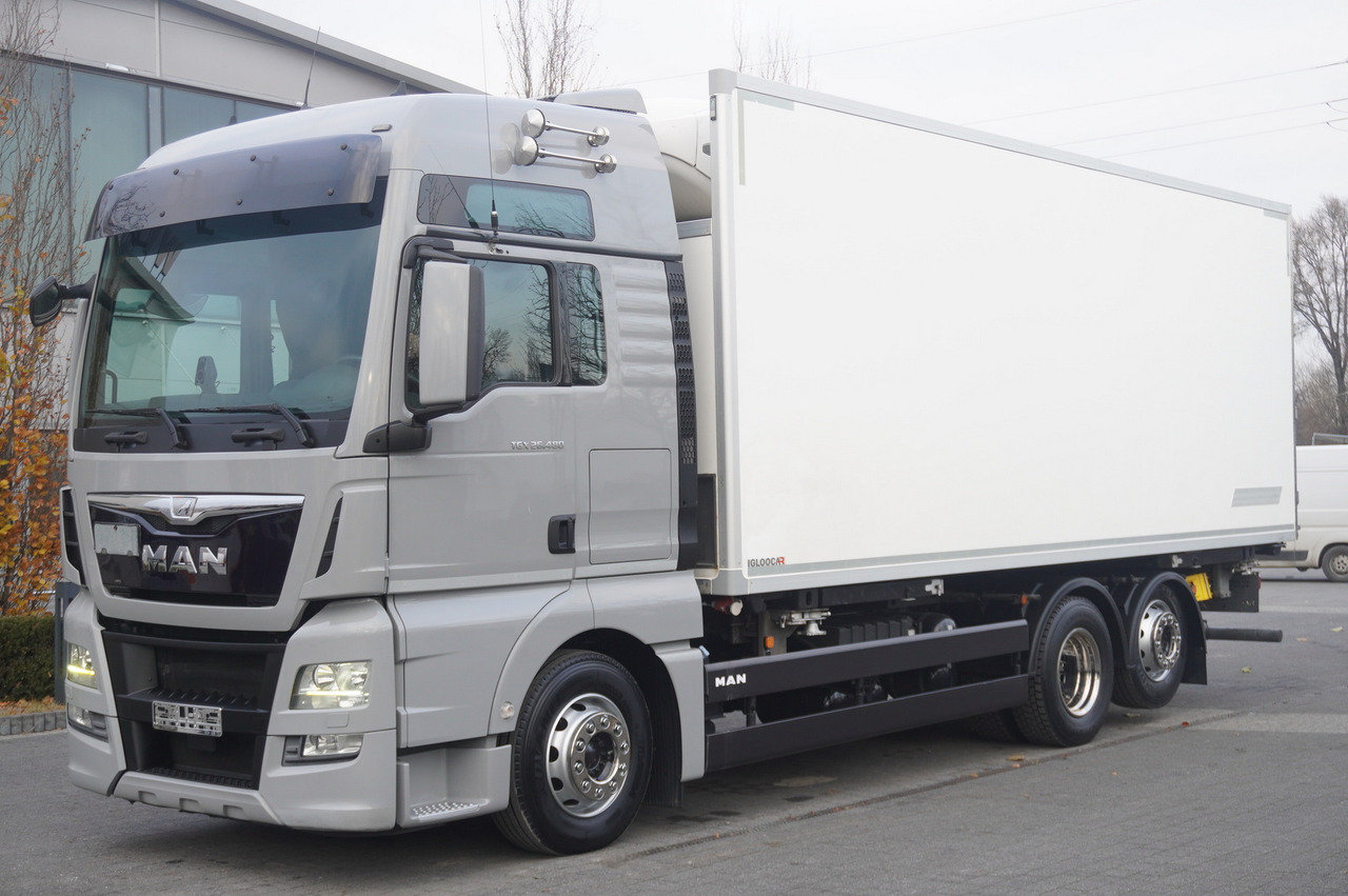 MAN TGX 26.480 / 6x2 / Chłodnia BDF Igloocar 18 palet / Thermoking - Camião frigorífico: foto 1 MAN TGX 26.480 / 6x2 / Chłodnia BDF Igloocar 18 palet / Thermoking - Camião frigorífico: foto 1