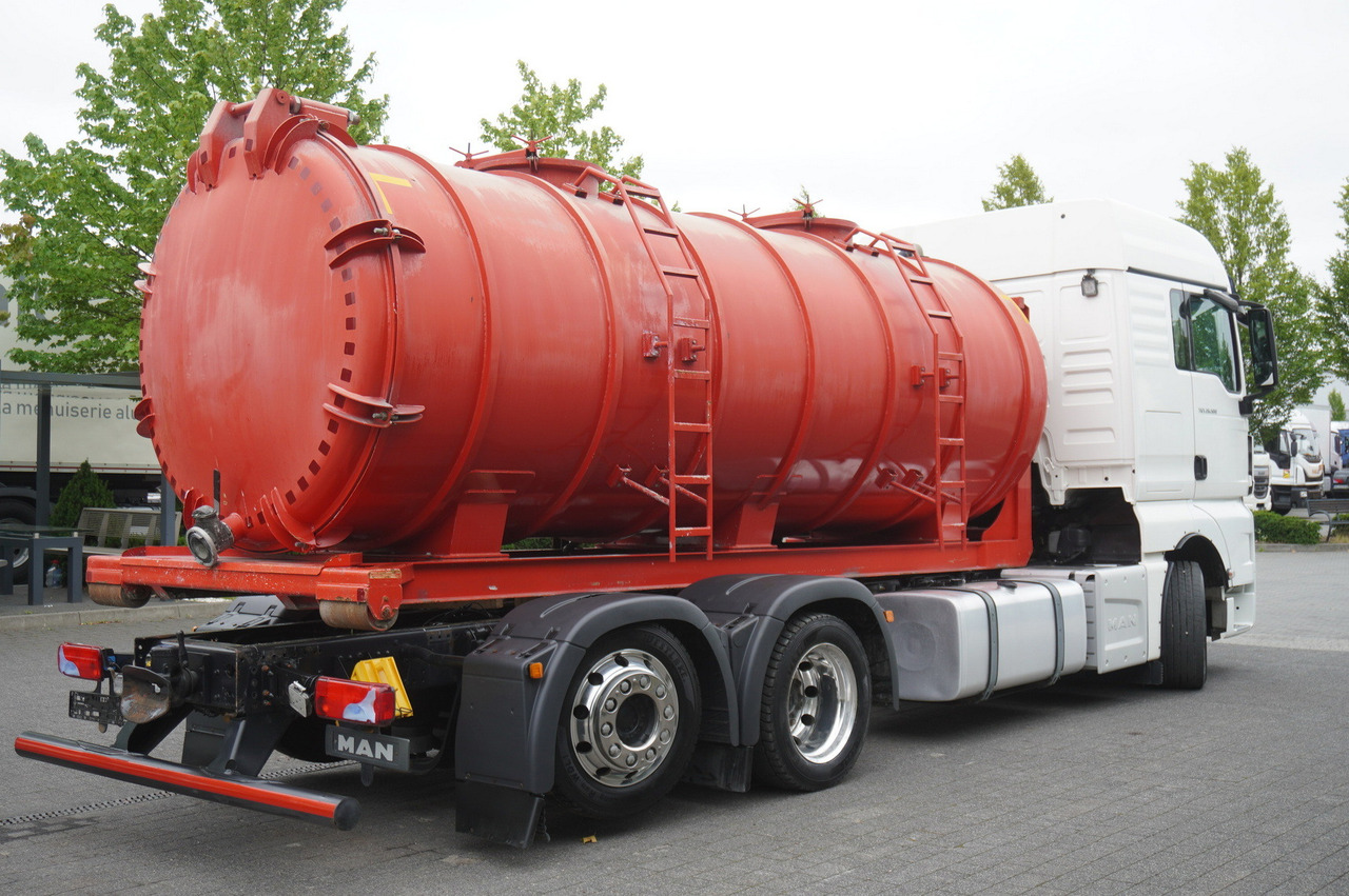MAN TGX 26.500 / NEW Stal Septic barrel 13000 l / steering 3rd axle - Caminhão tanque: foto 4 MAN TGX 26.500 / NEW Stal Septic barrel 13000 l / steering 3rd axle - Caminhão tanque: foto 4