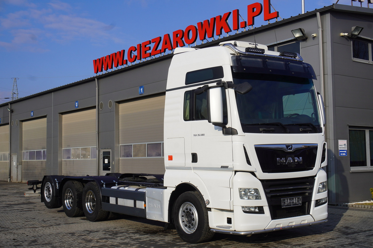 MAN TGX 35.580 E6 8x4/4 - 8.8m chassis frame - Camião chassi: foto 1 MAN TGX 35.580 E6 8x4/4 - 8.8m chassis frame - Camião chassi: foto 1