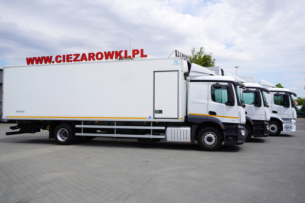 MERCEDES-BENZ Actros 1824 / Refrigerator 22 EPAL / Carrier Supra 1250 / Sleeping cabin / 3 units - Camião frigorífico: foto 2 MERCEDES-BENZ Actros 1824 / Refrigerator 22 EPAL / Carrier Supra 1250 / Sleeping cabin / 3 units - Camião frigorífico: foto 2