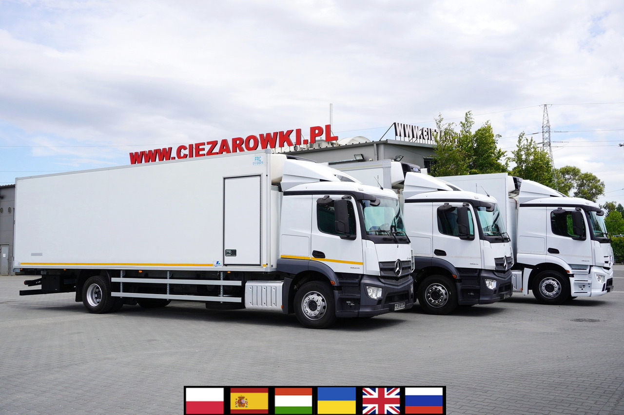 MERCEDES-BENZ Actros 1824 / Refrigerator 22 EPAL / Carrier Supra 1250 / Sleeping cabin / 3 units - Camião frigorífico: foto 1 MERCEDES-BENZ Actros 1824 / Refrigerator 22 EPAL / Carrier Supra 1250 / Sleeping cabin / 3 units - Camião frigorífico: foto 1