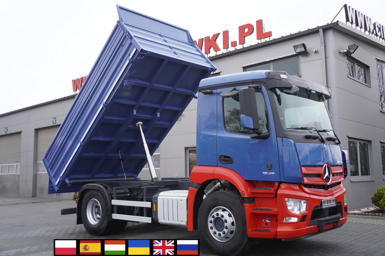MERCEDES-BENZ Actros 1846 4×2 / NEW 3-sided tipper / 10 t load cap / Diff. lock - Camião basculante: foto 1 MERCEDES-BENZ Actros 1846 4×2 / NEW 3-sided tipper / 10 t load cap / Diff. lock - Camião basculante: foto 1