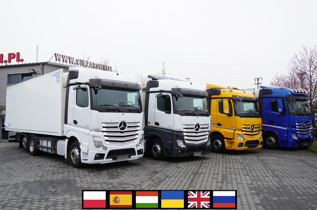MERCEDES-BENZ Actros 2543 E6 6×2 / Refrigerated truck / ATP/FRC / 20 pallets / 260000 km!!! - Camião frigorífico: foto 1 MERCEDES-BENZ Actros 2543 E6 6×2 / Refrigerated truck / ATP/FRC / 20 pallets / 260000 km!!! - Camião frigorífico: foto 1