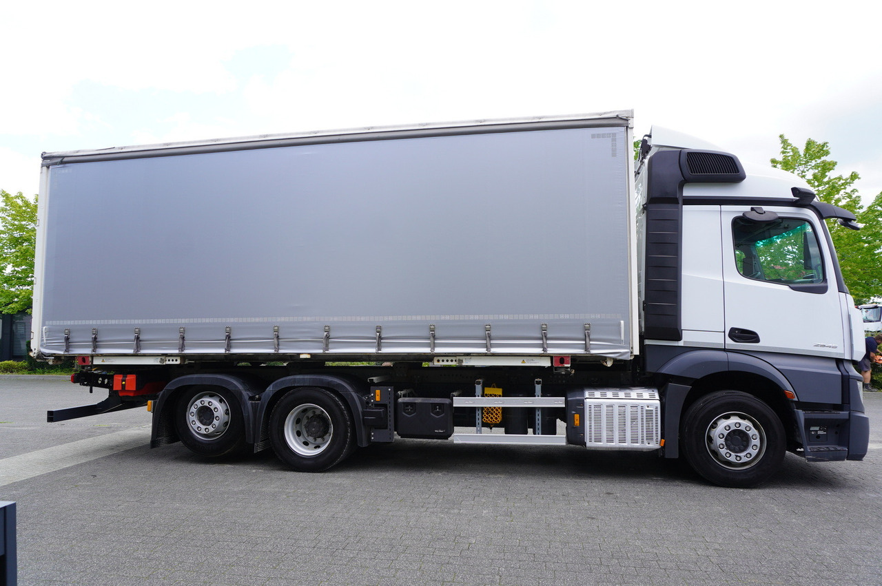 Camião de lona MERCEDES-BENZ Actros 2545 6×2 MP5 / ADR AT / Curtainsider 18 EPAL: foto 7