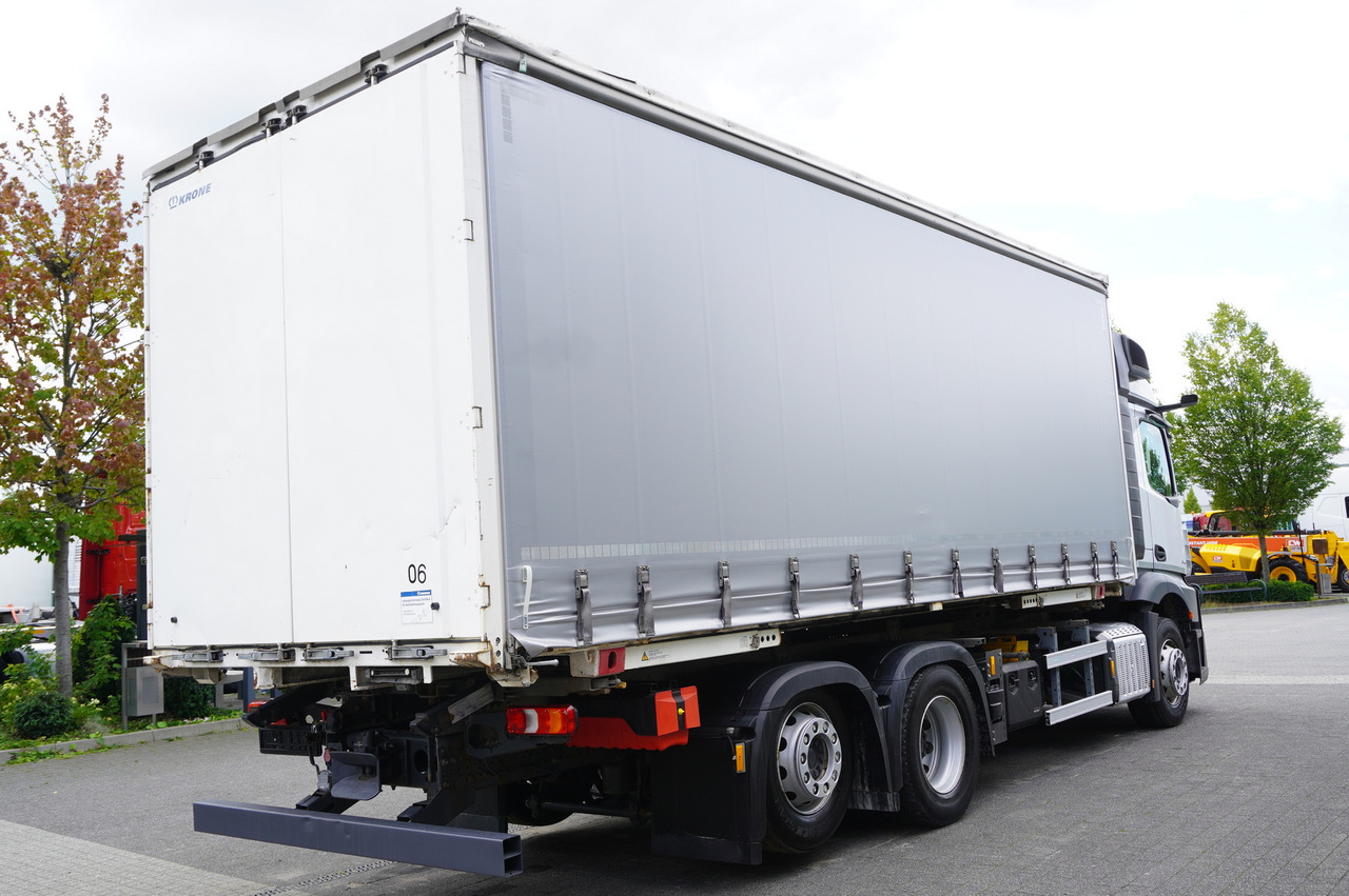 Camião de lona MERCEDES-BENZ Actros 2545 6×2 MP5 / ADR AT / Curtainsider 18 EPAL: foto 6