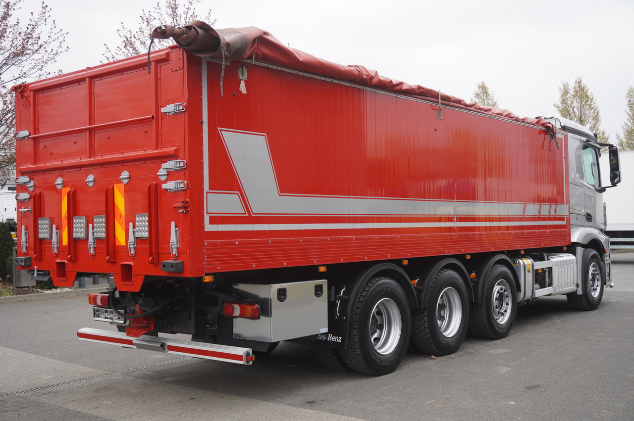 Camião basculante MERCEDES-BENZ Actros 3563 8x4 / Tipper for grain 20 t load capacity: foto 8