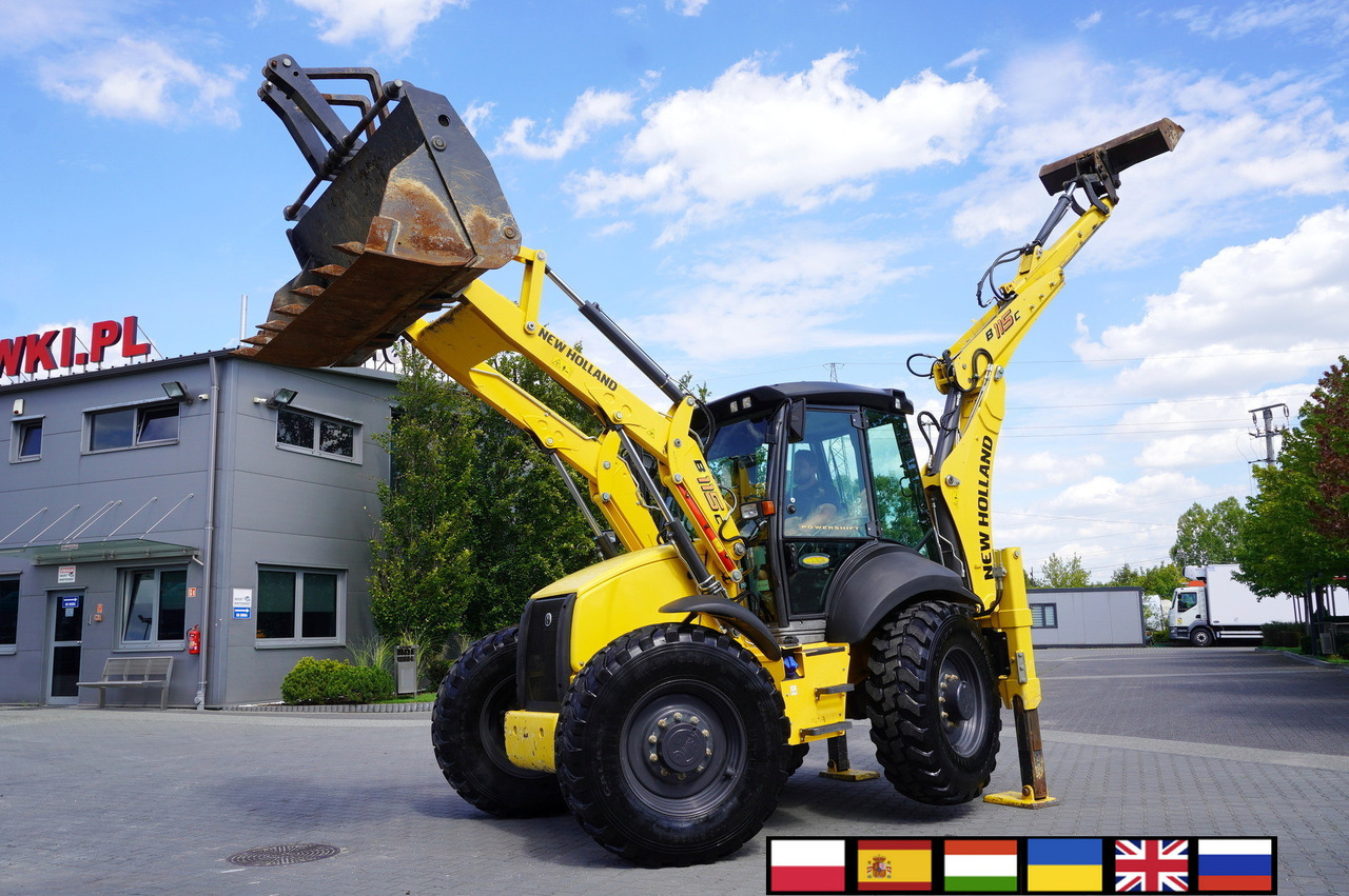 NEW HOLLAND B 115 C backhoe loader / 1000 MTH ! / 2021 - Retroescavadeira: foto 1 NEW HOLLAND B 115 C backhoe loader / 1000 MTH ! / 2021 - Retroescavadeira: foto 1