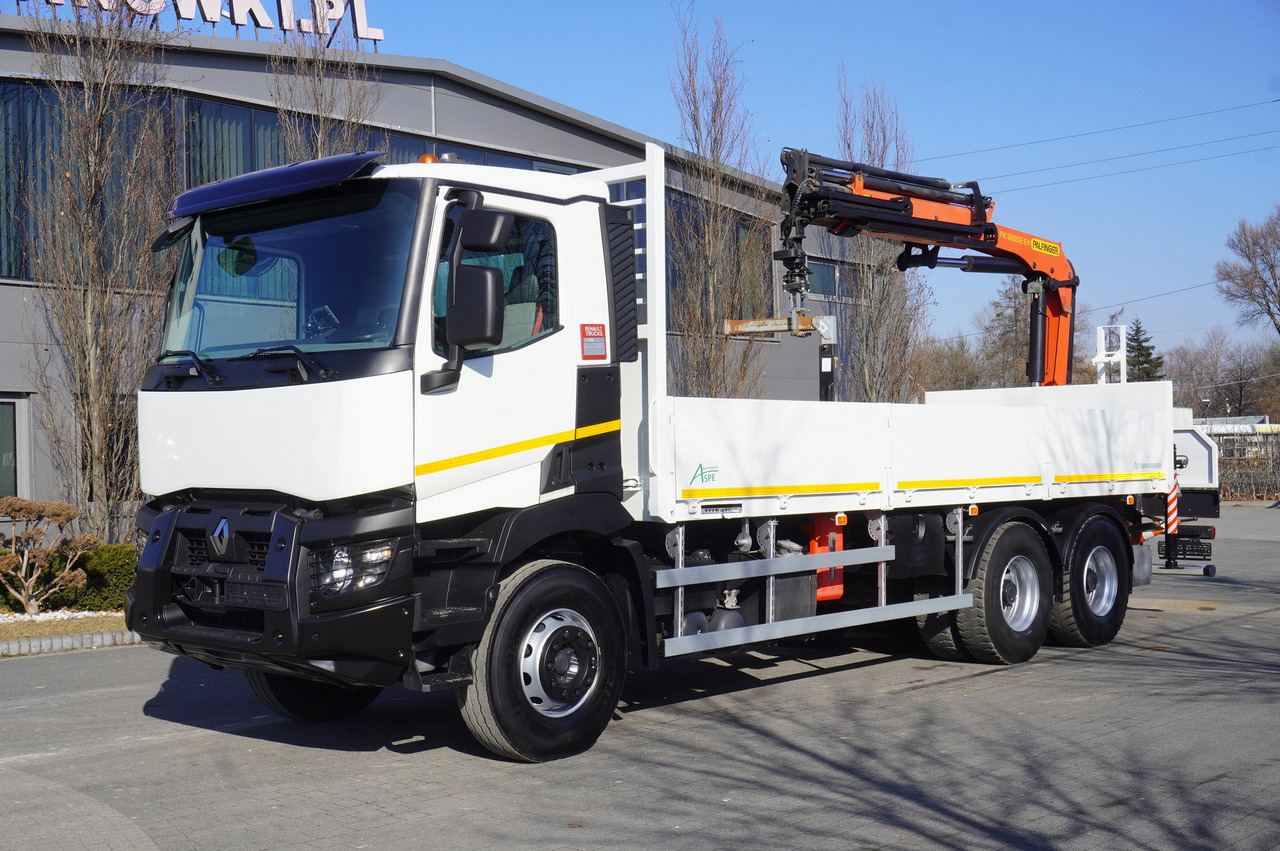 RENAULT C380 / 6x4 / HDS Palfinger PK 18002-EH 6000 kg - Grua móvel: foto 2 RENAULT C380 / 6x4 / HDS Palfinger PK 18002-EH 6000 kg - Grua móvel: foto 2