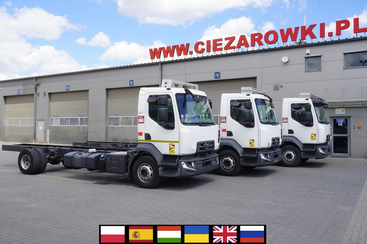 RENAULT D16 / Chassis 7.5 m / Differential lock / 170 tho. km / 3 units - Camião transportador de contêineres/ Caixa móvel: foto 1 RENAULT D16 / Chassis 7.5 m / Differential lock / 170 tho. km / 3 units - Camião transportador de contêineres/ Caixa móvel: foto 1
