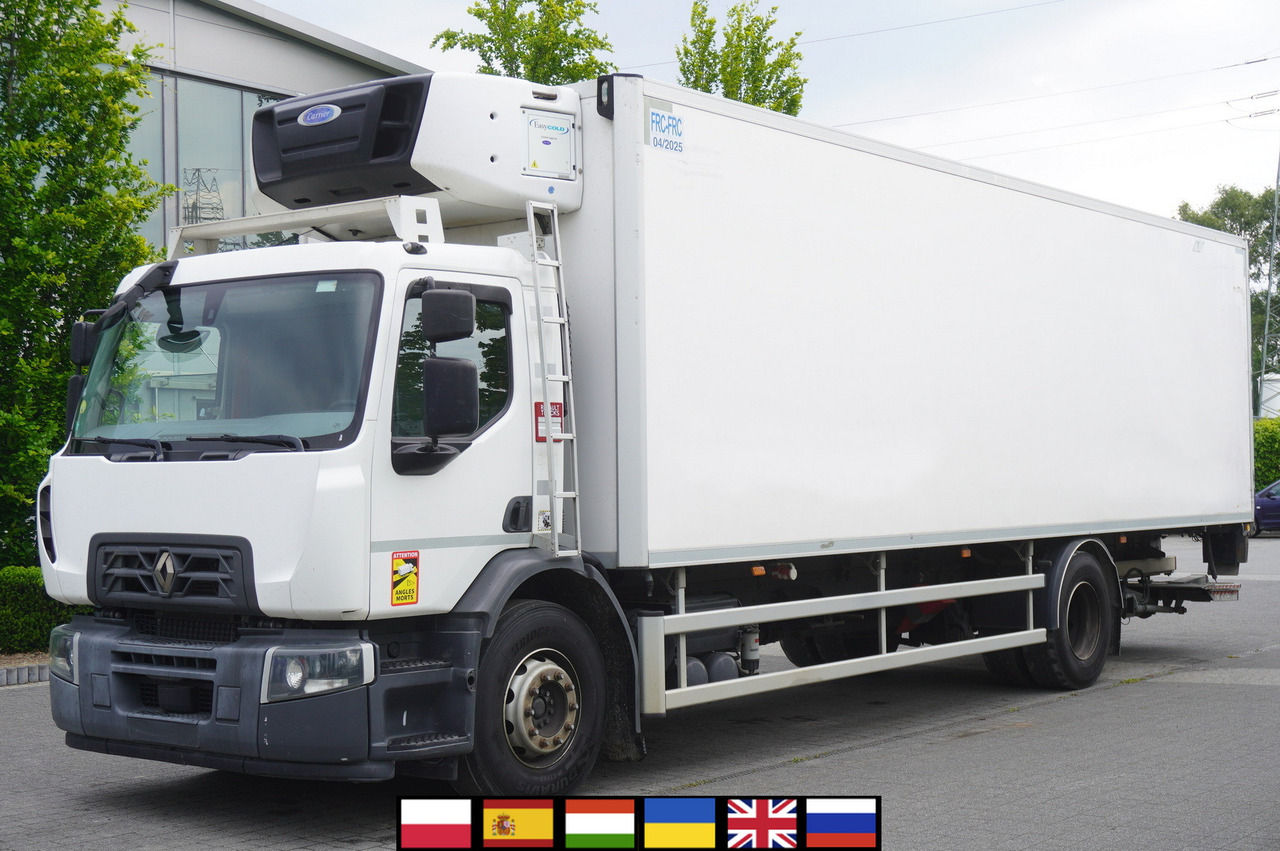 RENAULT D19 WIDE / Lamberet refrigerator Multitemp 22 EPAL / CARRIER SUPRA 1250 MT - Camião frigorífico: foto 1 RENAULT D19 WIDE / Lamberet refrigerator Multitemp 22 EPAL / CARRIER SUPRA 1250 MT - Camião frigorífico: foto 1