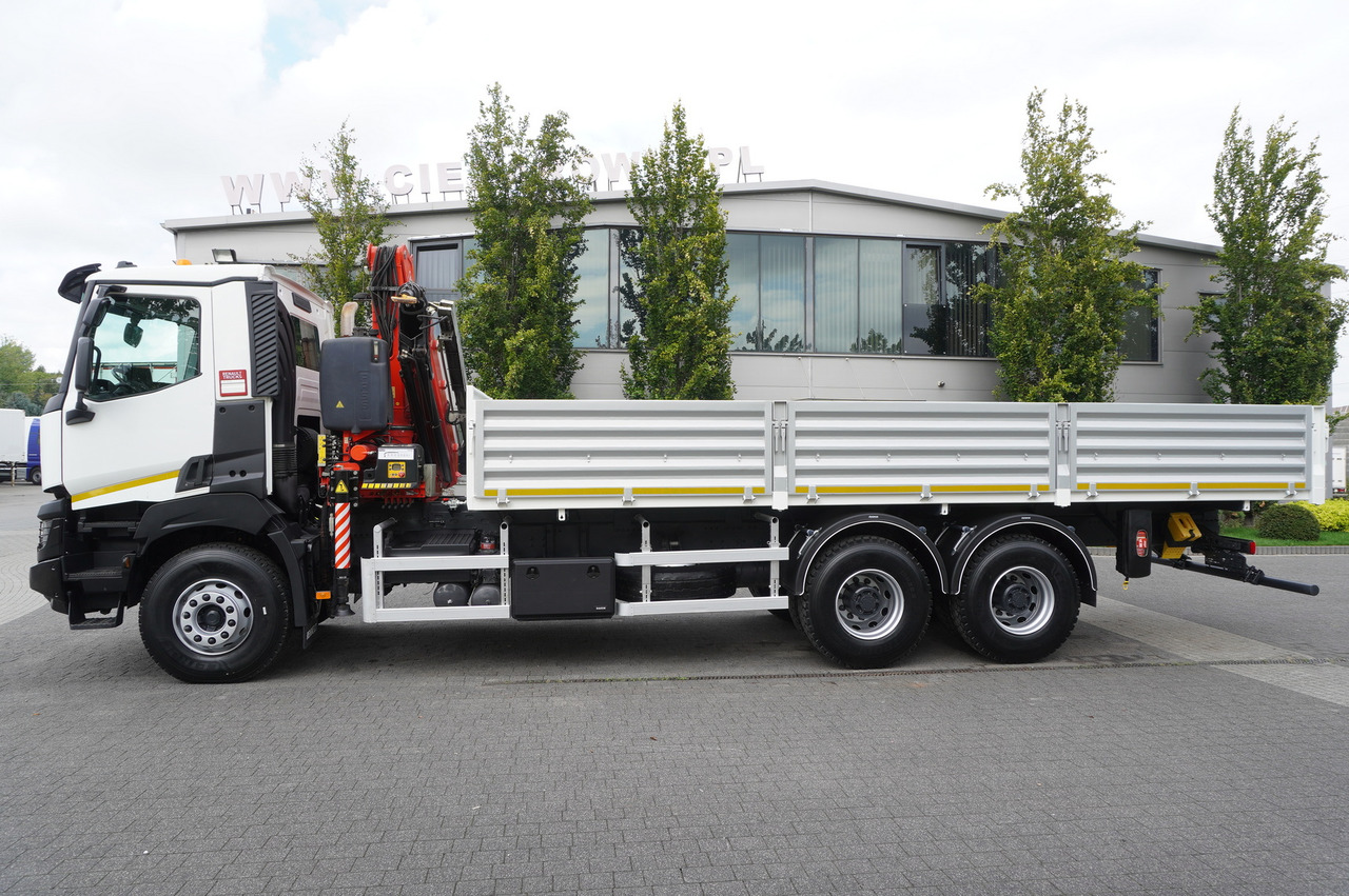 RENAULT K380 6×4 / FASSI F175 crane 7.85 t / 120 thousand km! / 2-sided tipper - Camião basculante, Camião grua: foto 5 RENAULT K380 6×4 / FASSI F175 crane 7.85 t / 120 thousand km! / 2-sided tipper - Camião basculante, Camião grua: foto 5