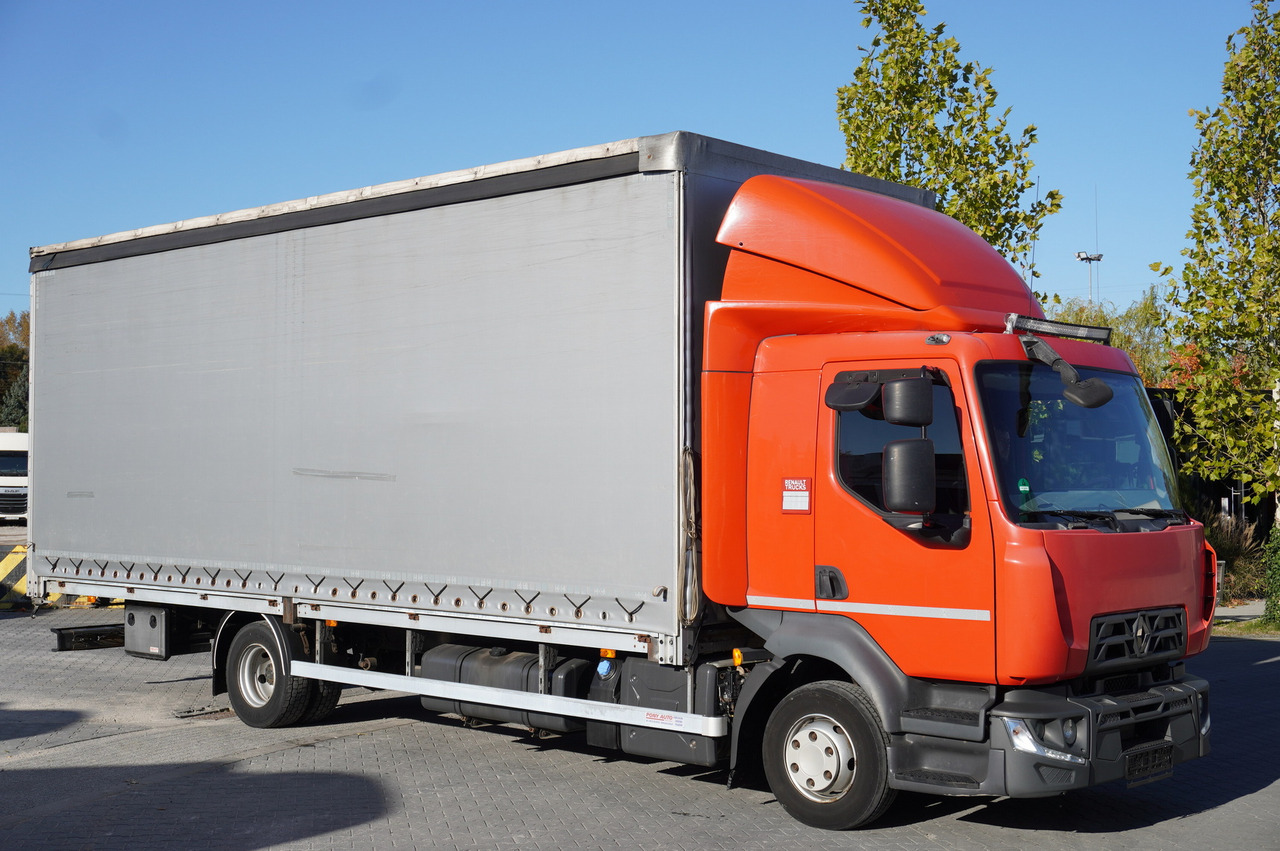 RENAULT Midlum 12.245 / dropside / sleeper / 18 pallets - Camião de lona: foto 2 RENAULT Midlum 12.245 / dropside / sleeper / 18 pallets - Camião de lona: foto 2