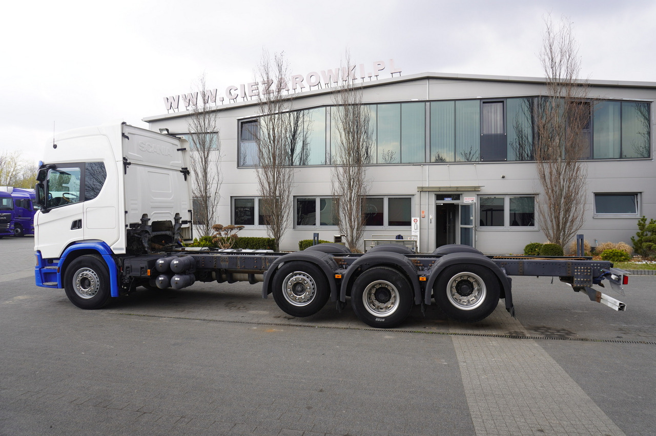 SCANIA G500 8x2 / 2nd axis steered / Chassis 8.35 m / 2021 - Camião chassi: foto 4 SCANIA G500 8x2 / 2nd axis steered / Chassis 8.35 m / 2021 - Camião chassi: foto 4