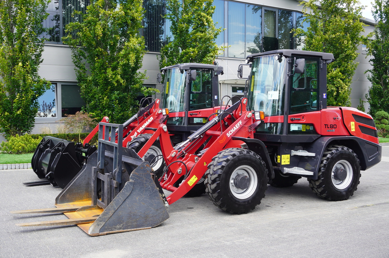 SCHAEFF Yanmar/SCHAEFF TL80 Wheel Loader / 2023 / 2000 Hours! / 2 units - Pá carregadora de rodas: foto 1 SCHAEFF Yanmar/SCHAEFF TL80 Wheel Loader / 2023 / 2000 Hours! / 2 units - Pá carregadora de rodas: foto 1