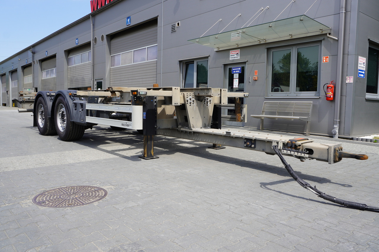 SPIER Trailer ZWL 290 BDF / 18 t - Reboque chassi: foto 3 SPIER Trailer ZWL 290 BDF / 18 t - Reboque chassi: foto 3