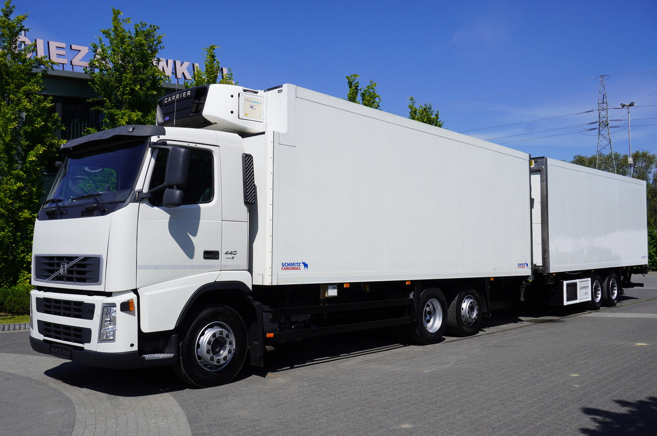 VOLVO FH 440 E5 6×2 Schmitz Refrigerator – pass-through Set 38 pallets - Camião frigorífico: foto 1 VOLVO FH 440 E5 6×2 Schmitz Refrigerator – pass-through Set 38 pallets - Camião frigorífico: foto 1