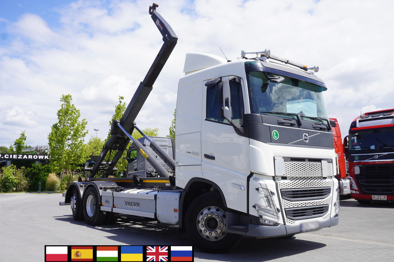 VOLVO FH 500 / VDL hooklift 21 tons / 2022 / steering 3d axle / 2 units - Camião polibenne: foto 1 VOLVO FH 500 / VDL hooklift 21 tons / 2022 / steering 3d axle / 2 units - Camião polibenne: foto 1