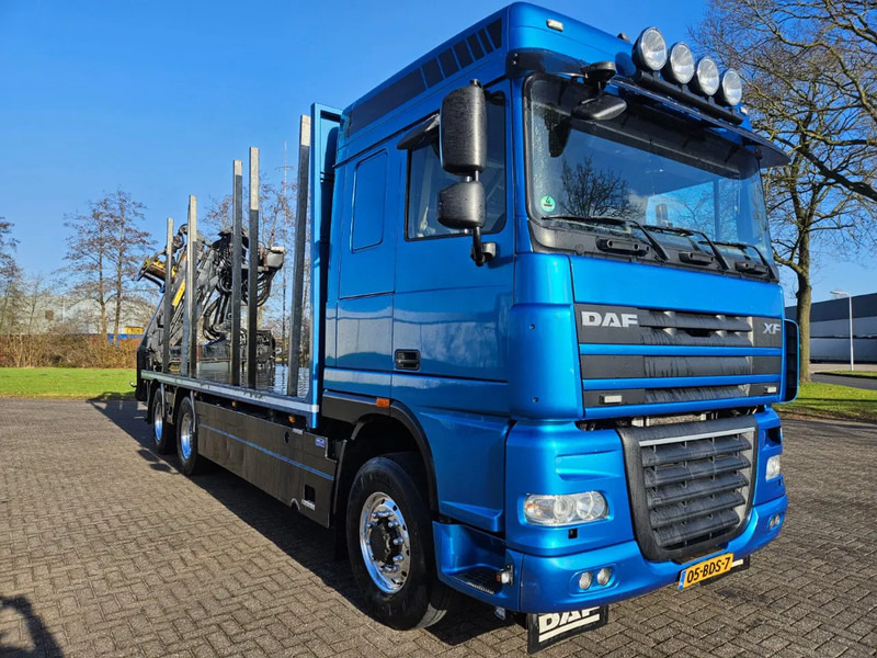 Ginaf G 3131 F 6X4 Manual Hiab 135Z - Camião de transporte de madeira, Camião grua: foto 2 Ginaf G 3131 F 6X4 Manual Hiab 135Z - Camião de transporte de madeira, Camião grua: foto 2