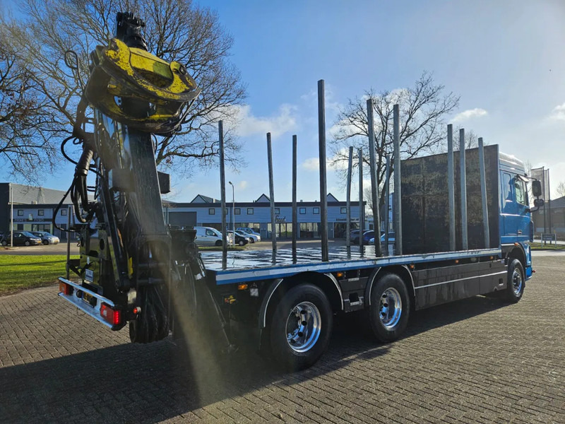 Ginaf G 3131 F 6X4 Manual Hiab 135Z - Camião de transporte de madeira, Camião grua: foto 3 Ginaf G 3131 F 6X4 Manual Hiab 135Z - Camião de transporte de madeira, Camião grua: foto 3