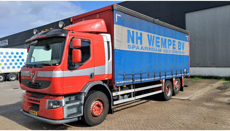Renault Premium 380 6X2 | Hubrection | Big Axle | 26 ton - Camião de lona: foto 1 Renault Premium 380 6X2 | Hubrection | Big Axle | 26 ton - Camião de lona: foto 1