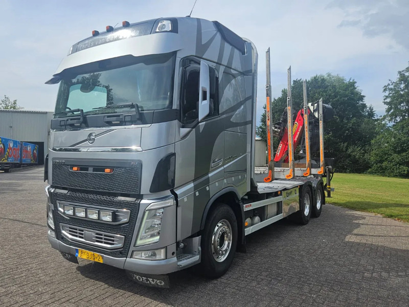 Volvo FH 500 GT XL | 6X4 | Palfinger M10Z | - Camião de transporte de madeira, Camião grua: foto 1 Volvo FH 500 GT XL | 6X4 | Palfinger M10Z | - Camião de transporte de madeira, Camião grua: foto 1