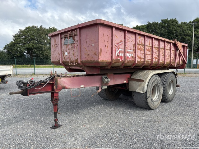 1996 Krampe TWK 18 Goliath End Dump Trailer - Semi-reboque basculante: foto 1 1996 Krampe TWK 18 Goliath End Dump Trailer - Semi-reboque basculante: foto 1