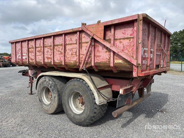 1996 Krampe TWK 18 Goliath End Dump Trailer - Semi-reboque basculante: foto 3 1996 Krampe TWK 18 Goliath End Dump Trailer - Semi-reboque basculante: foto 3