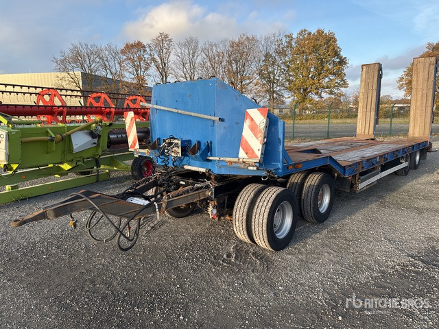 2001 Langendorf TUE 32 Lowboy Trailer - Reboque baixa: foto 2 2001 Langendorf TUE 32 Lowboy Trailer - Reboque baixa: foto 2