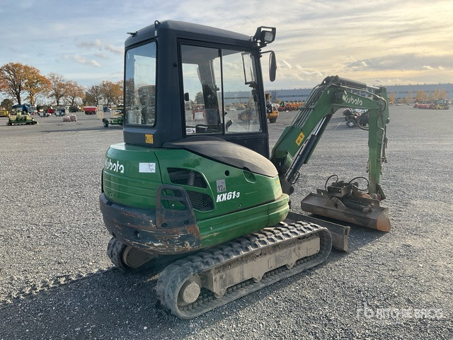 2017 Kubota KX61-3 Mini Excavator: <6.6t - Mini escavadeira: foto 3 2017 Kubota KX61-3 Mini Excavator: <6.6t - Mini escavadeira: foto 3