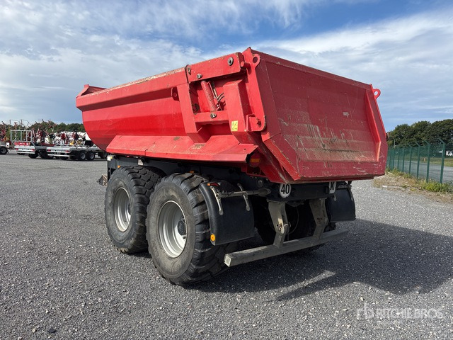 2018 Kroeger MUP20 T/A End Dump Trailer - Reboque basculante: foto 3 2018 Kroeger MUP20 T/A End Dump Trailer - Reboque basculante: foto 3