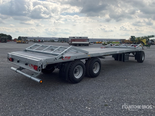 2022 Fliegl DPW180 Tri/A (Unused) Bale Wagon - Remolque platforma agrícola: foto 4 2022 Fliegl DPW180 Tri/A (Unused) Bale Wagon - Remolque platforma agrícola: foto 4
