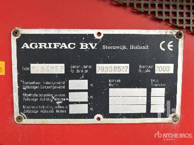AGRIFAC ZA 3400 42 m 4x4 - Pulverizador agricola: foto 5 AGRIFAC ZA 3400 42 m 4x4 - Pulverizador agricola: foto 5