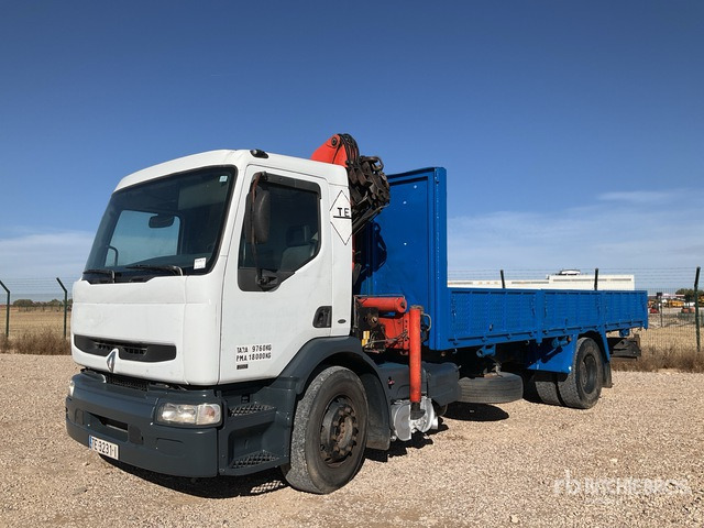 1999 Renault 250.18 1999 Palfinger PK12080 6360 kg ... Flatbed Truck with Crane - Camião de caixa aberta/ Plataforma, Camião grua: foto 4 1999 Renault 250.18 1999 Palfinger PK12080 6360 kg ... Flatbed Truck with Crane - Camião de caixa aberta/ Plataforma, Camião grua: foto 4