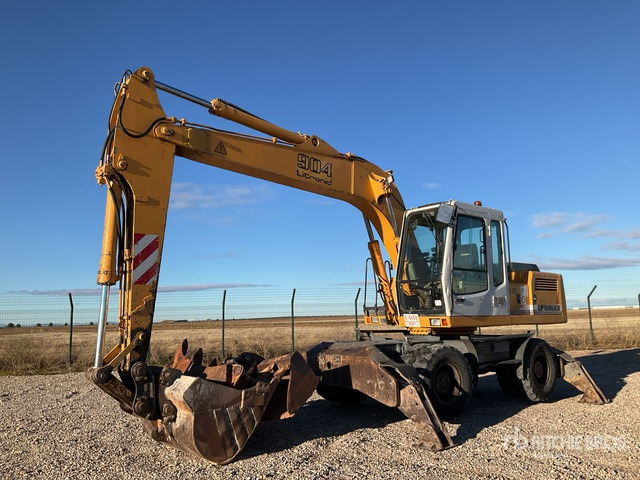 2001 Liebherr A904 Litronic Wheel Excavator - Escavadeira de rodas: foto 1 2001 Liebherr A904 Litronic Wheel Excavator - Escavadeira de rodas: foto 1