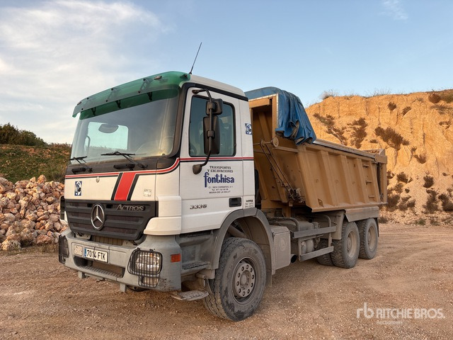 2007 Mercedes Benz Actros 3336K 6x4 T/A Dump Truck - Camião basculante: foto 1 2007 Mercedes Benz Actros 3336K 6x4 T/A Dump Truck - Camião basculante: foto 1