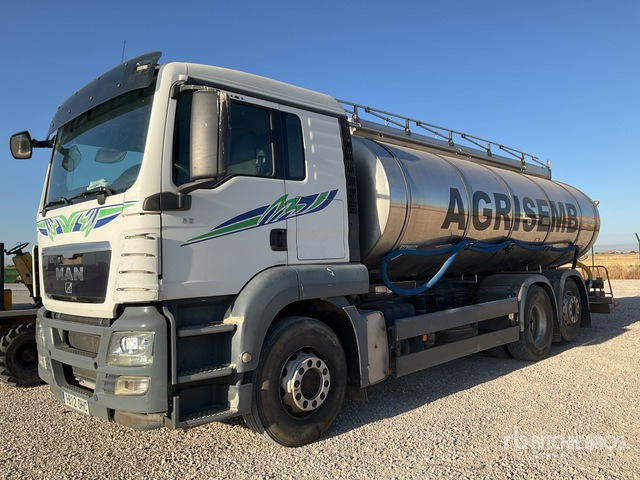 2008 MAN TGS 26400 Tanker Truck - Triturador de martelos/ Destroçador: foto 1 2008 MAN TGS 26400 Tanker Truck - Triturador de martelos/ Destroçador: foto 1