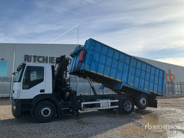 2010 Iveco Stralis 310 2010 Atlas 165.2E Knuckle Boom ... Dump Truck with Crane - Camião basculante: foto 3 2010 Iveco Stralis 310 2010 Atlas 165.2E Knuckle Boom ... Dump Truck with Crane - Camião basculante: foto 3