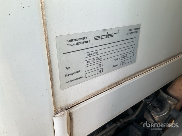 2012 Iveco Eurocargo 75E18 4x2 Van Truck - Camião furgão: foto 5 2012 Iveco Eurocargo 75E18 4x2 Van Truck - Camião furgão: foto 5