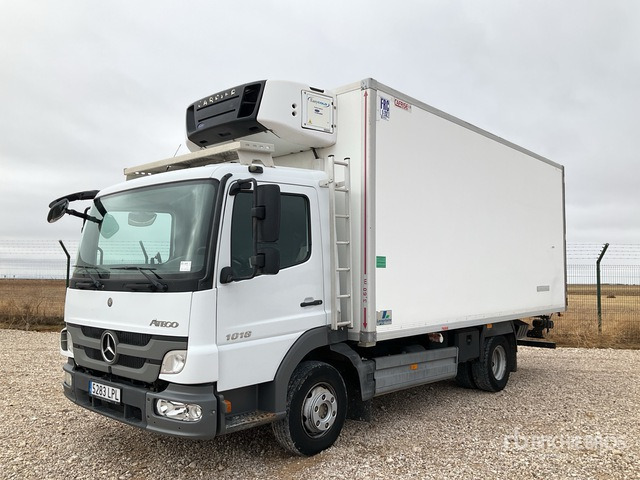 2012 Mercedes-Benz Atego 1018 4x2 Refrigerated Truck - Camião frigorífico: foto 1 2012 Mercedes-Benz Atego 1018 4x2 Refrigerated Truck - Camião frigorífico: foto 1