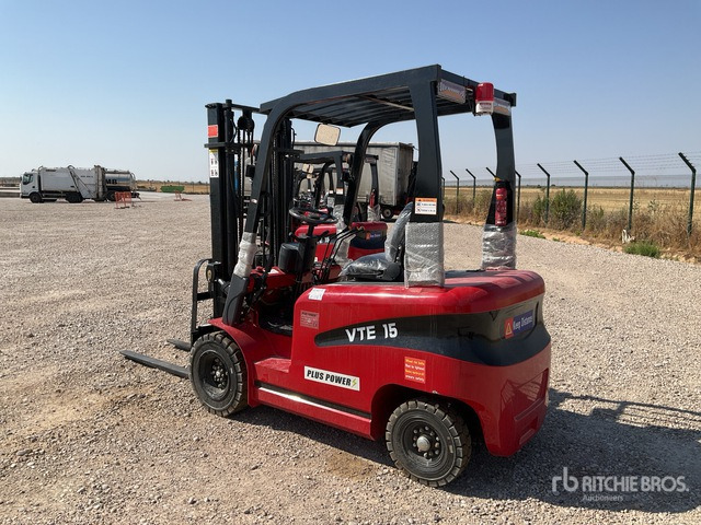 2025 Plus Power VTE 15 (Unused) Electric Forklift - Empilhadeira elétrica: foto 3 2025 Plus Power VTE 15 (Unused) Electric Forklift - Empilhadeira elétrica: foto 3