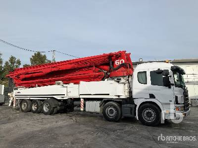 SCANIA P124 NA420 2005 Junjin JJ-M5517 56 m on 10 ... - Autobomba de betão: foto 4 SCANIA P124 NA420 2005 Junjin JJ-M5517 56 m on 10 ... - Autobomba de betão: foto 4